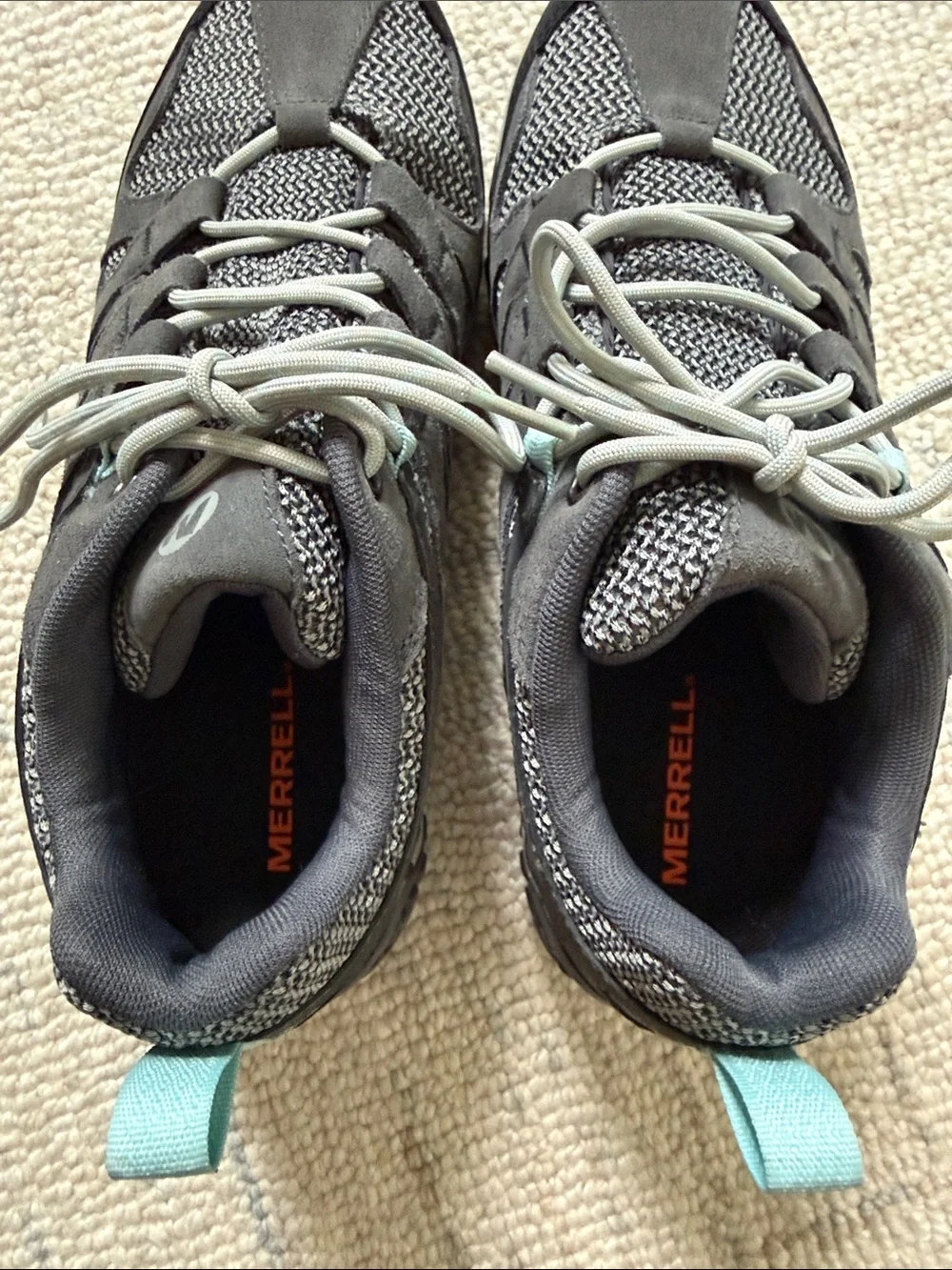 Merrell Alverstone Women’s Hiking Shoes Storm Gray Size 11 M NEW